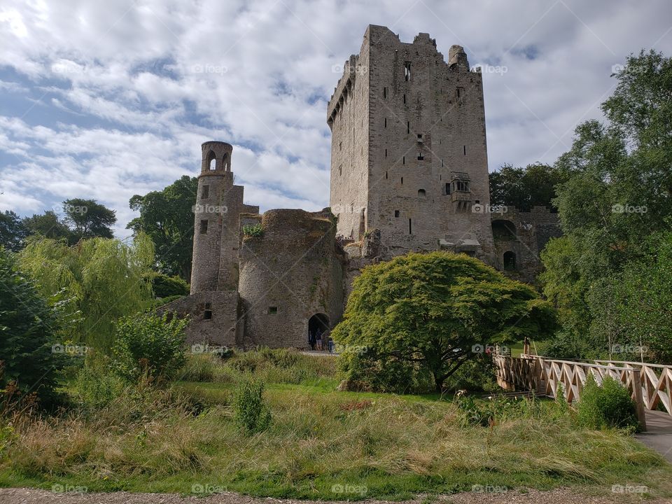 Blarney Castle surrounded by poison gardens Ireland