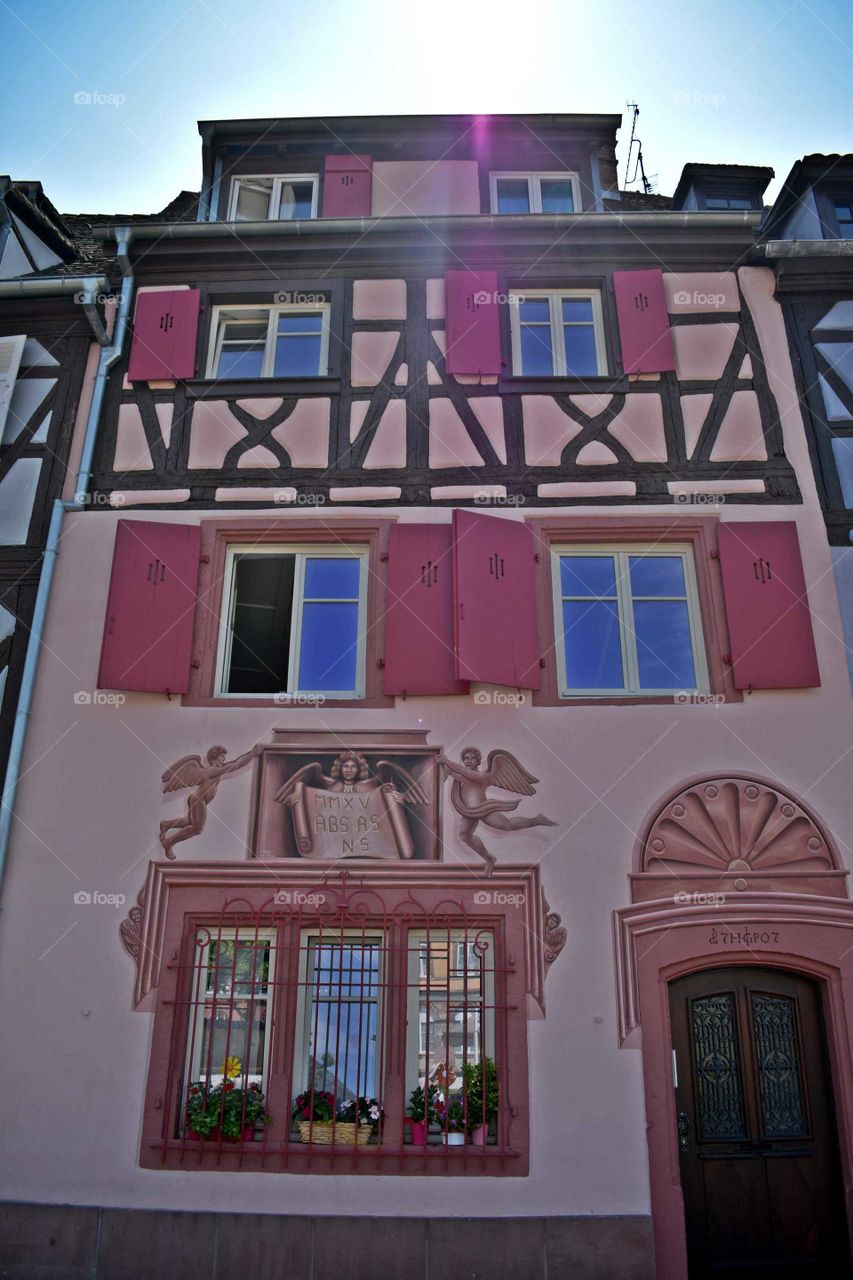 pink house