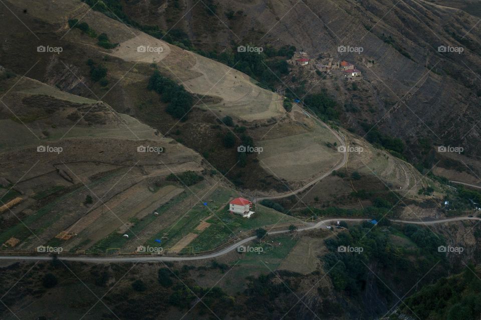 somewhere in the mountains