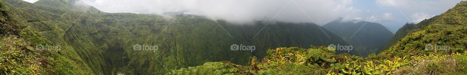 waipio valley panorama