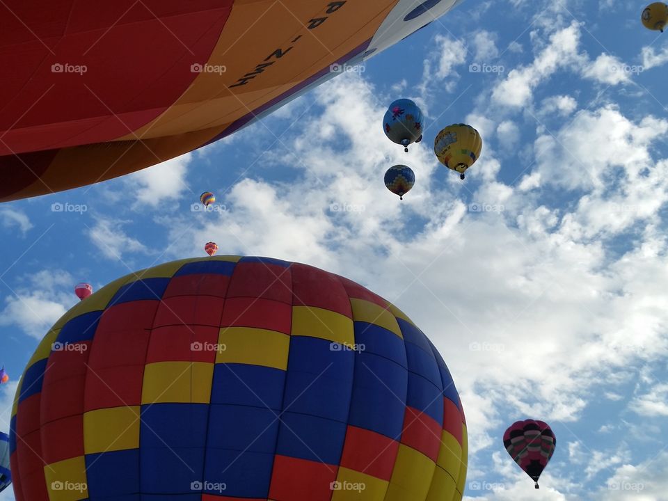 Hot air balloons at AIBF