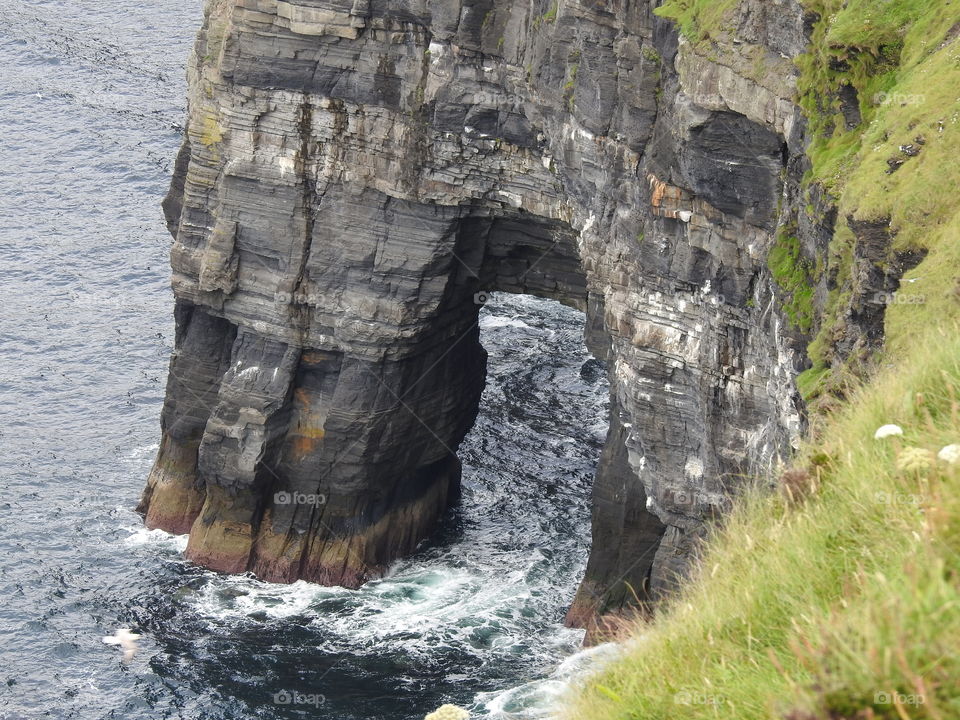 Archway at Cliffs of Moher