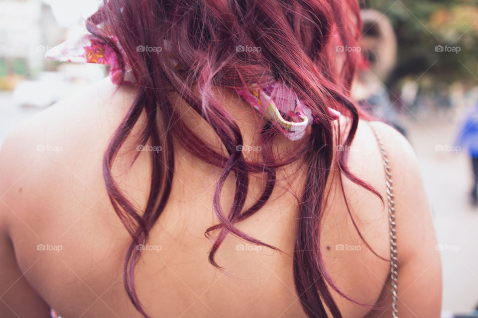 colorfull hair