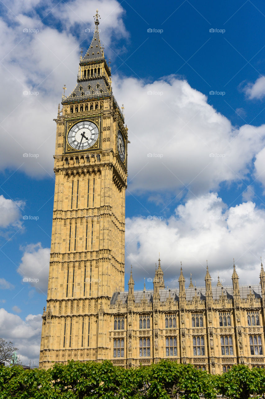 Big ben in London.