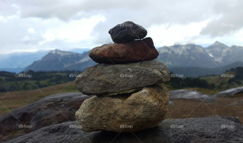 Pebble Tower - Mount Rainier National Park, WA