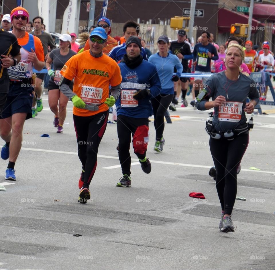 NYC Marathon Runners