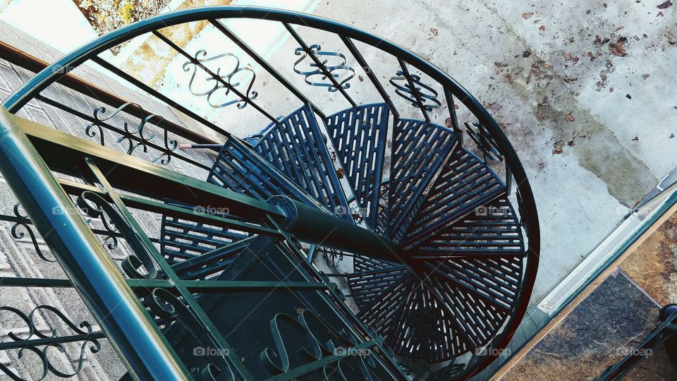 Spiraling Stairs