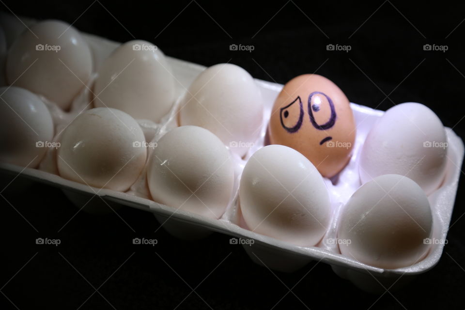 Concerned egg