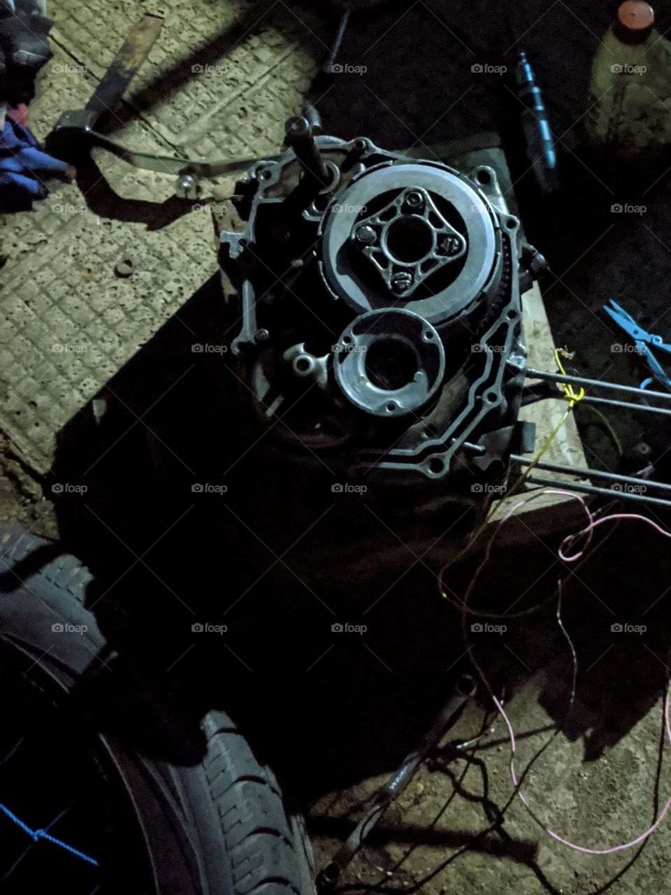 teardown the machine