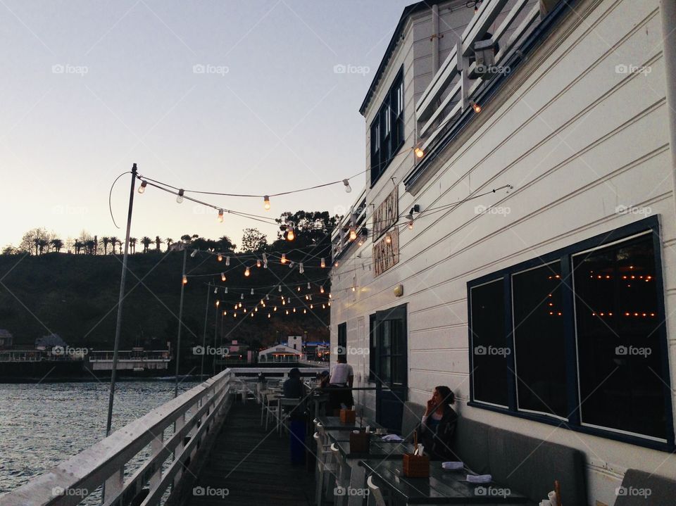 Restaurant on the pier