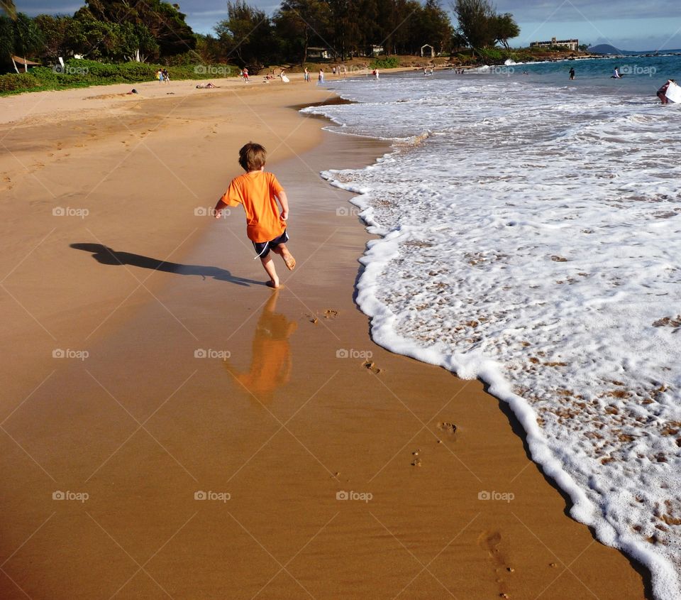 Playtime at the beach