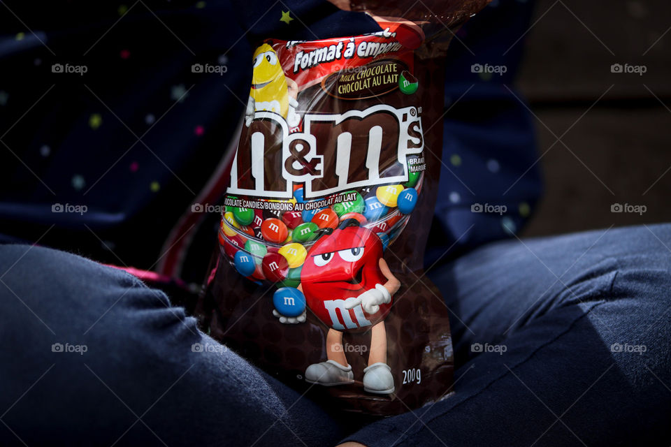 Snacking with M&Ms