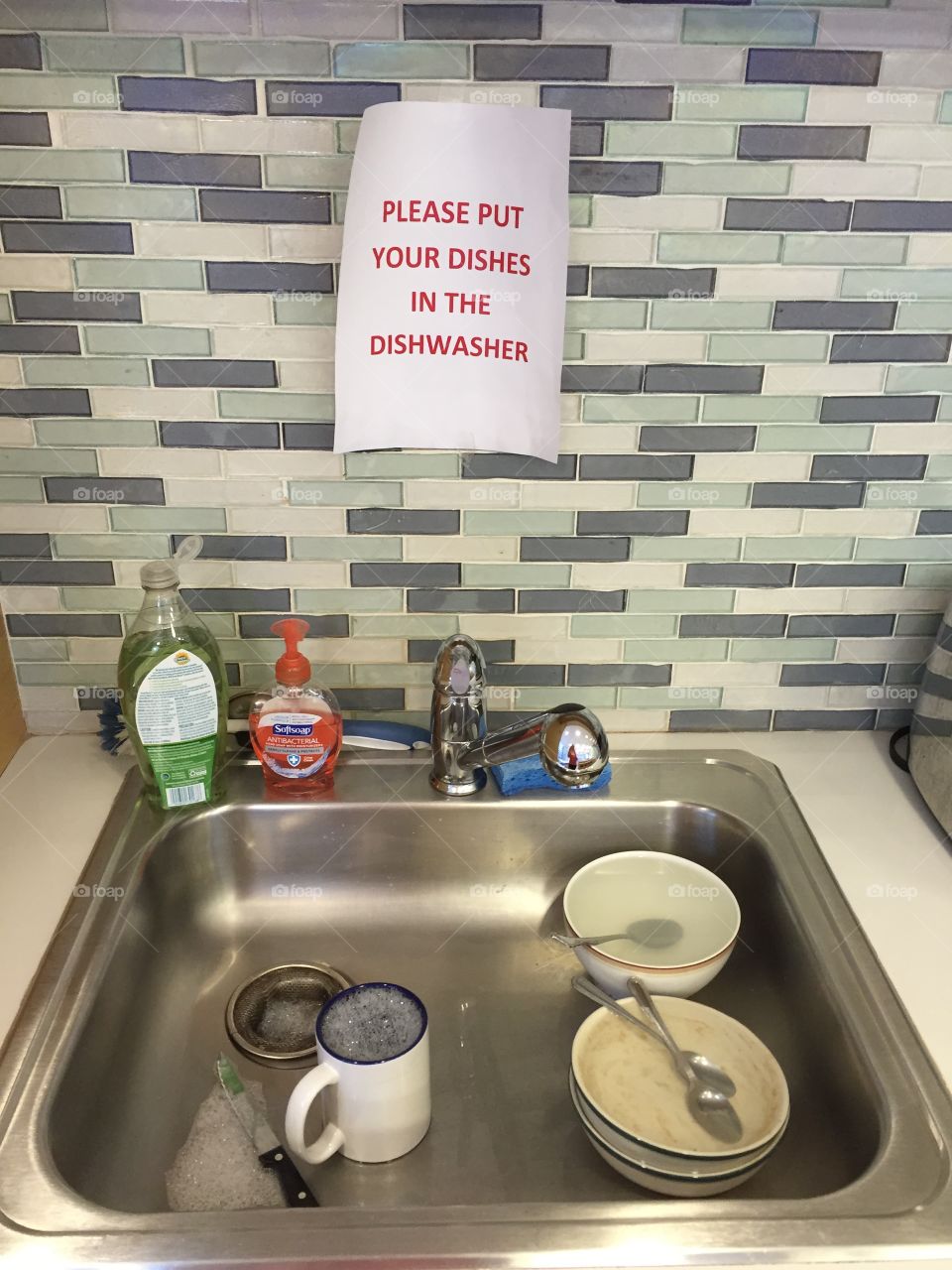 Sign there for decoration 