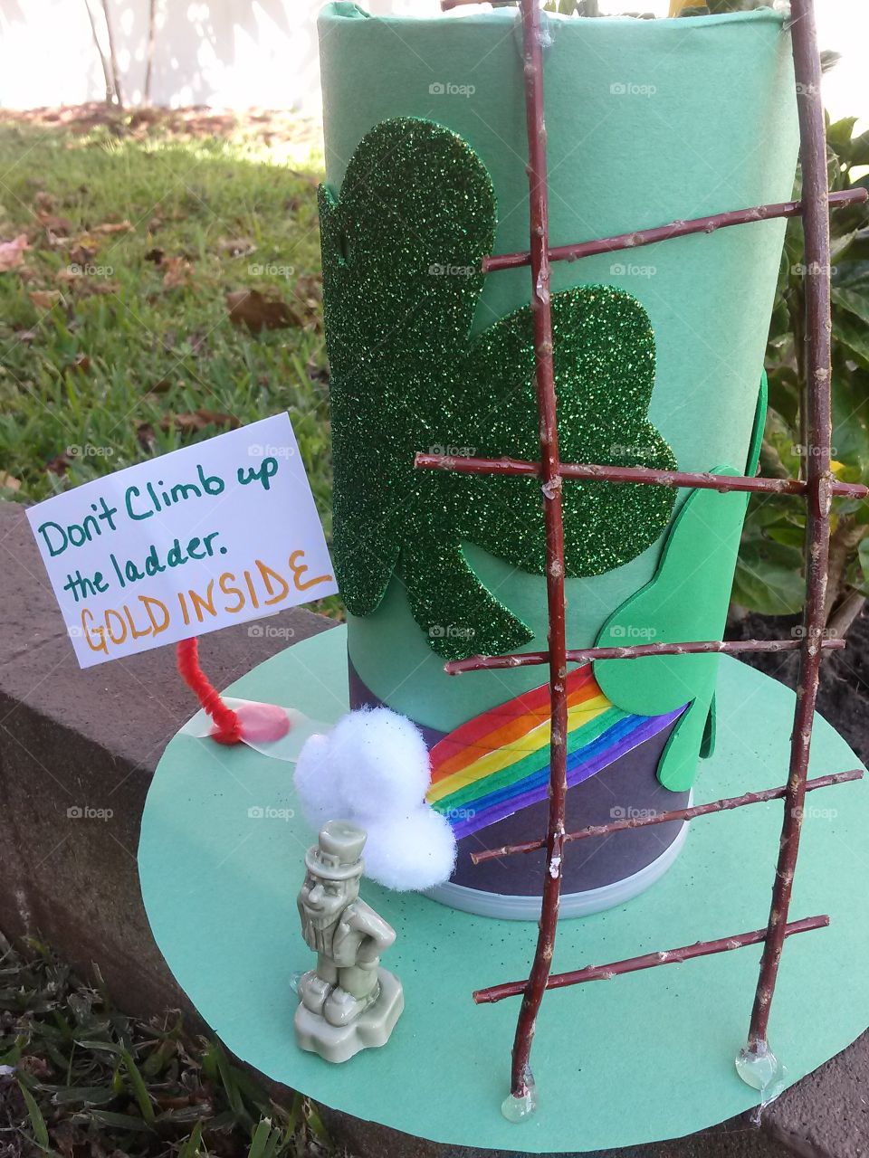 leprechaun trap. a leprechaun trap (kindergarten project) 