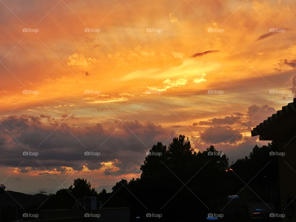 Amazing sunset