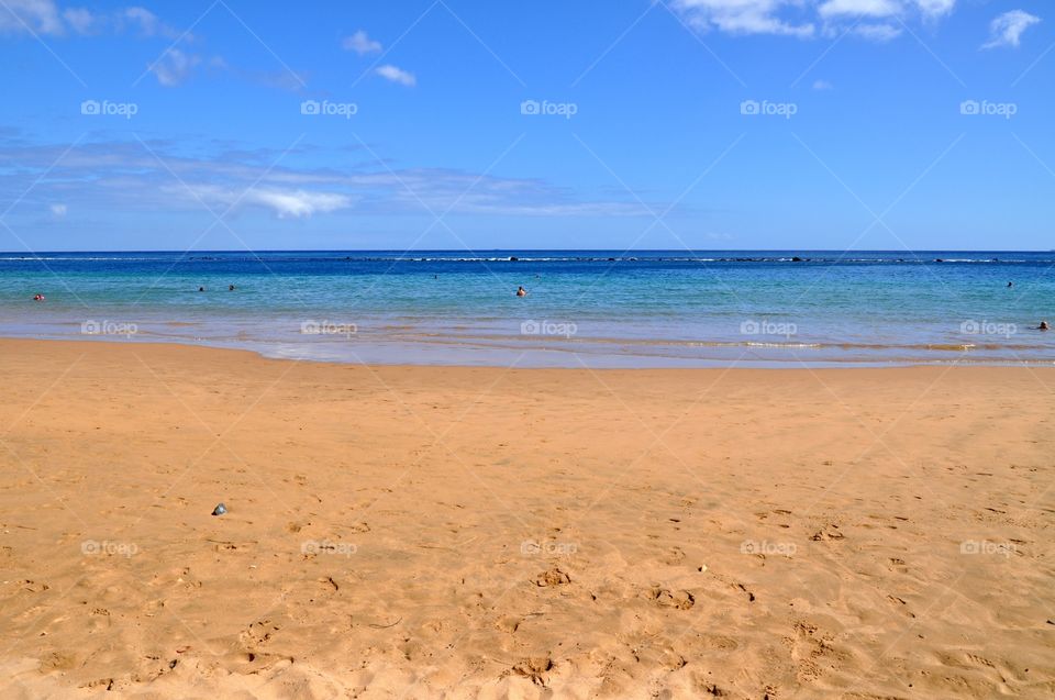 Sand, Beach, Water, Summer, Tropical