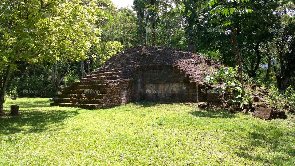 Río amarillo Copan Honduras