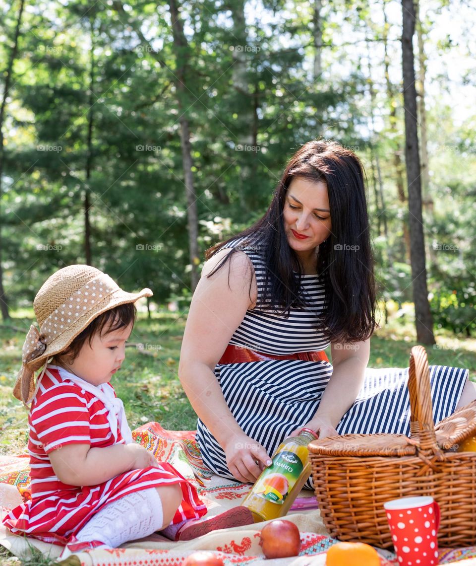 picnic at the park