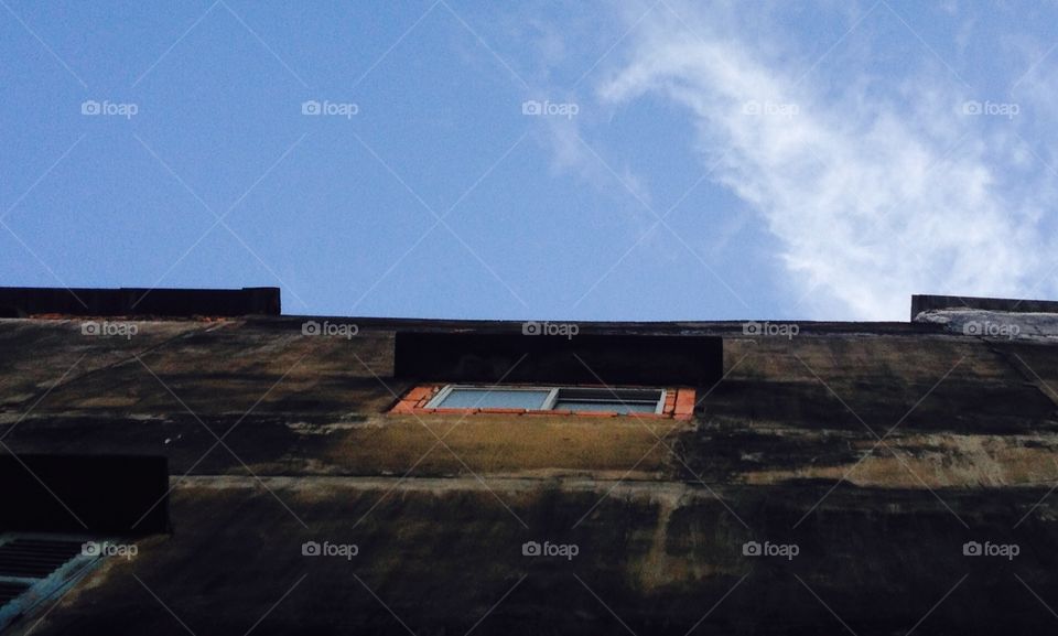 The sky and the window. 

Somewhere in the Saigon's 
China Town