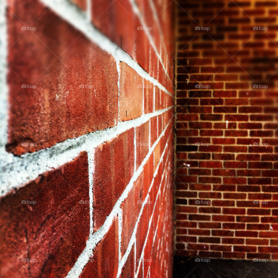 wall school brick bricks by RichardKleszcz