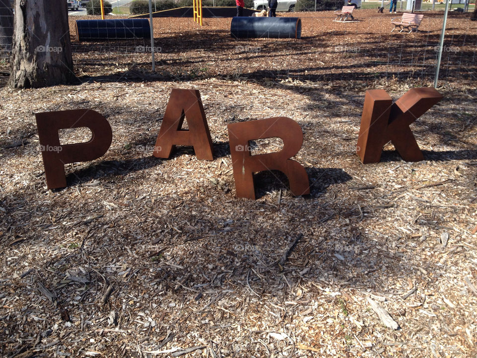 park bark letter canberra by splicanka