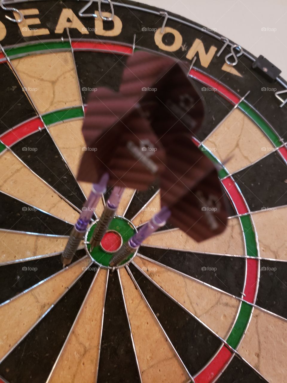 impressive dart board bullseye