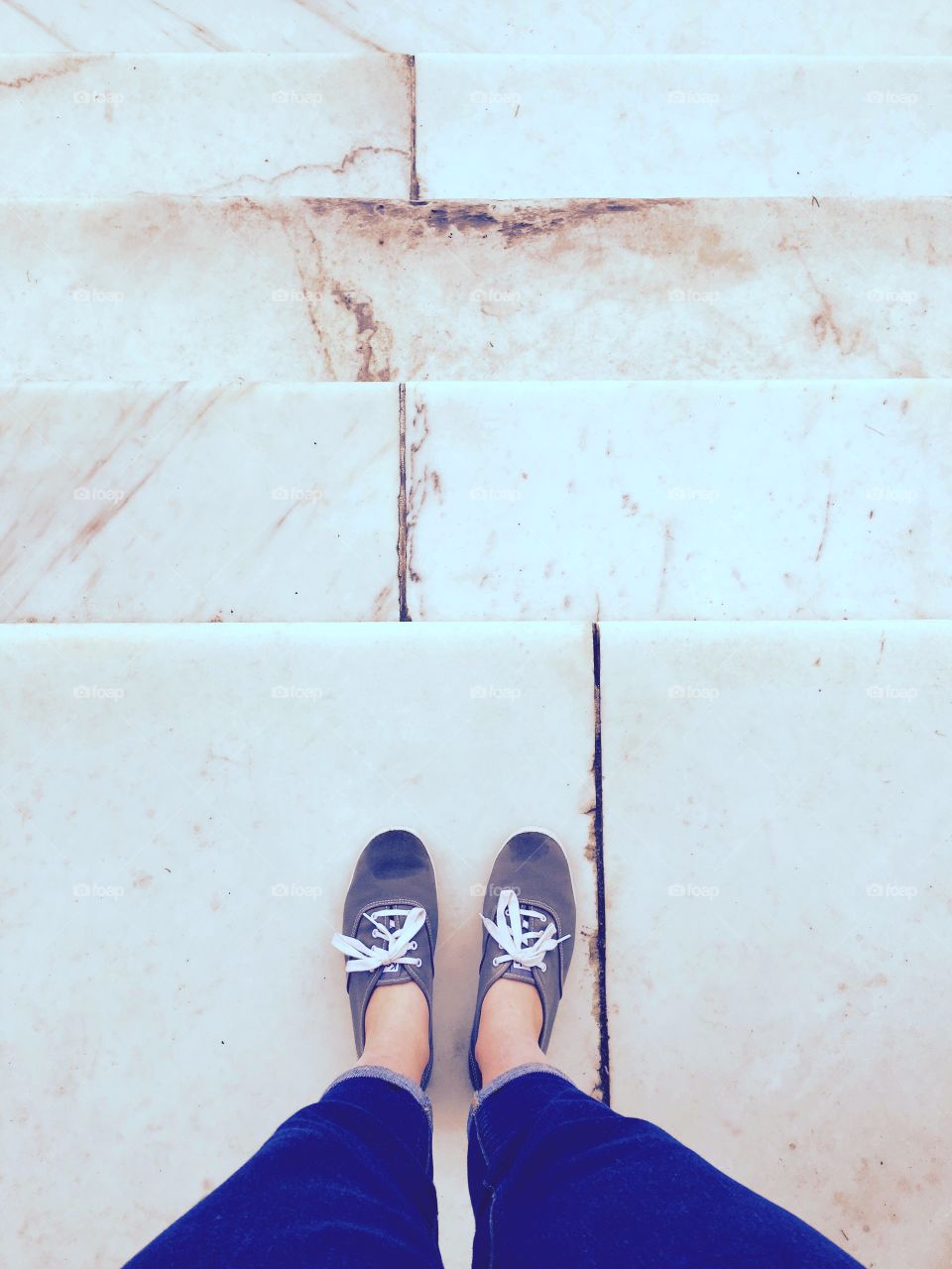 Steps of the Lincoln memorial