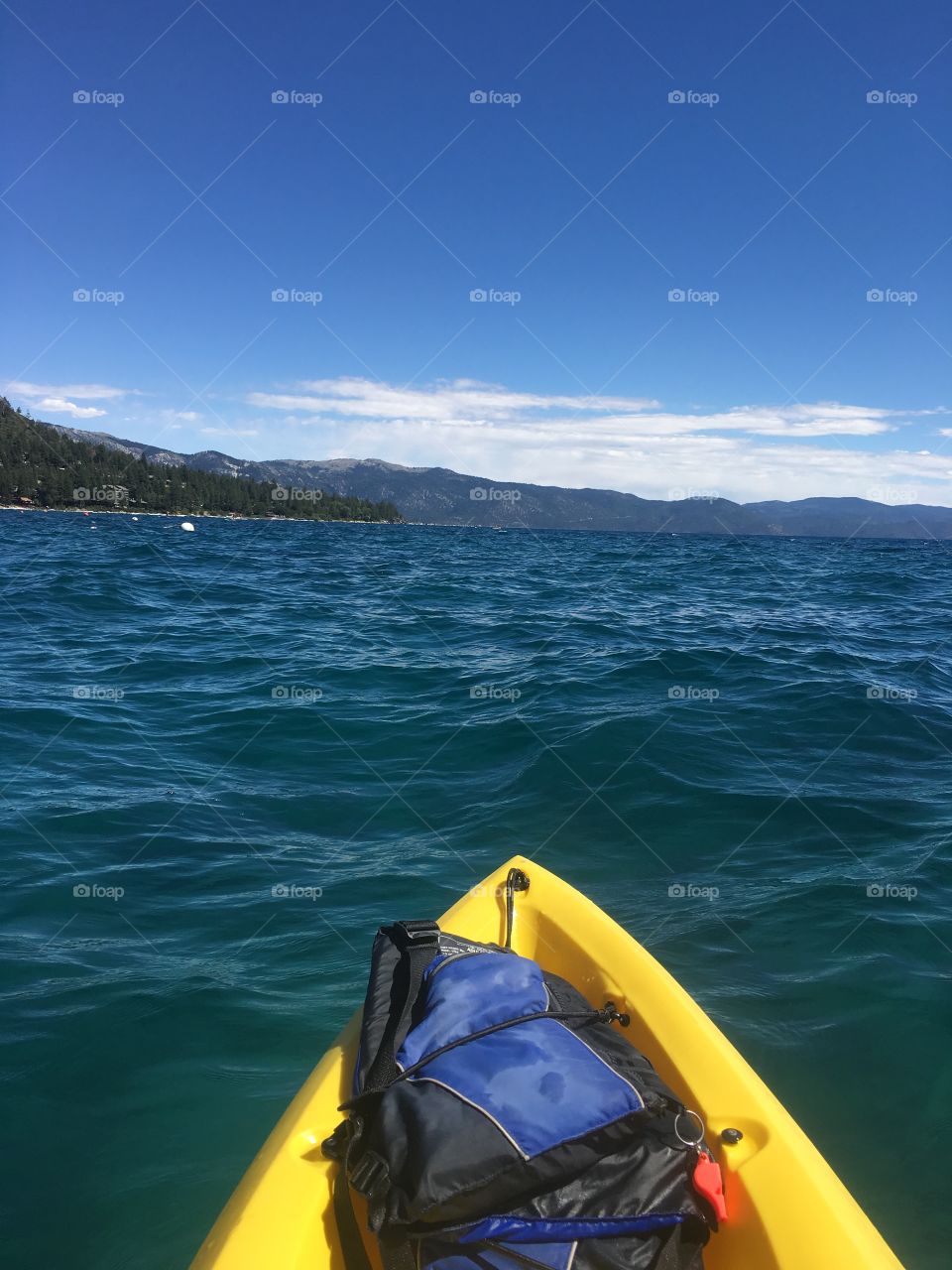 Kayak Lake Tahoe