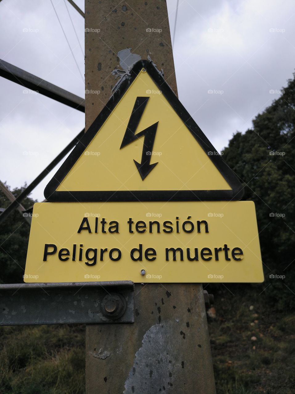 Danger signal of dead