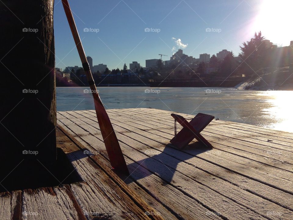Winter dock 