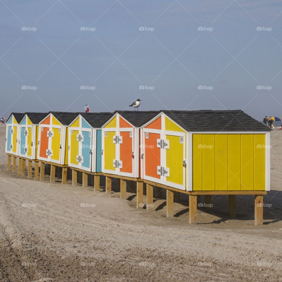 Beach hut