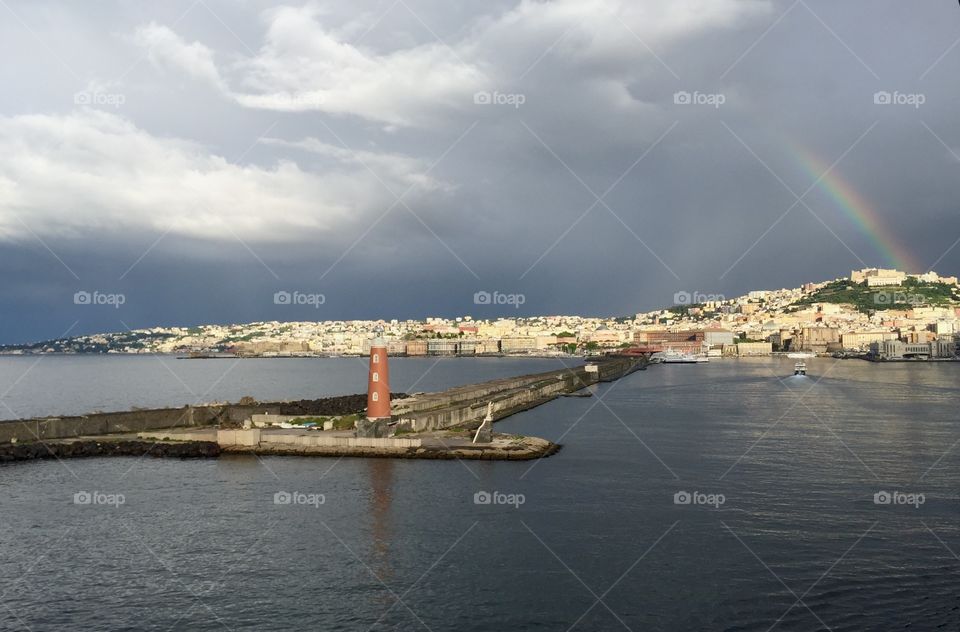 Rainbow over Naples 