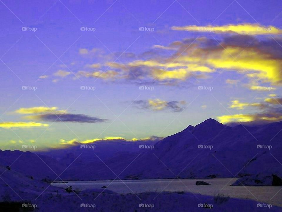 Sunset in Dutch  Harbor