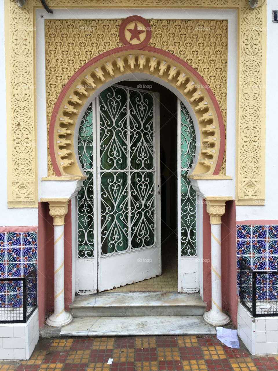 Doorway in Morocco 