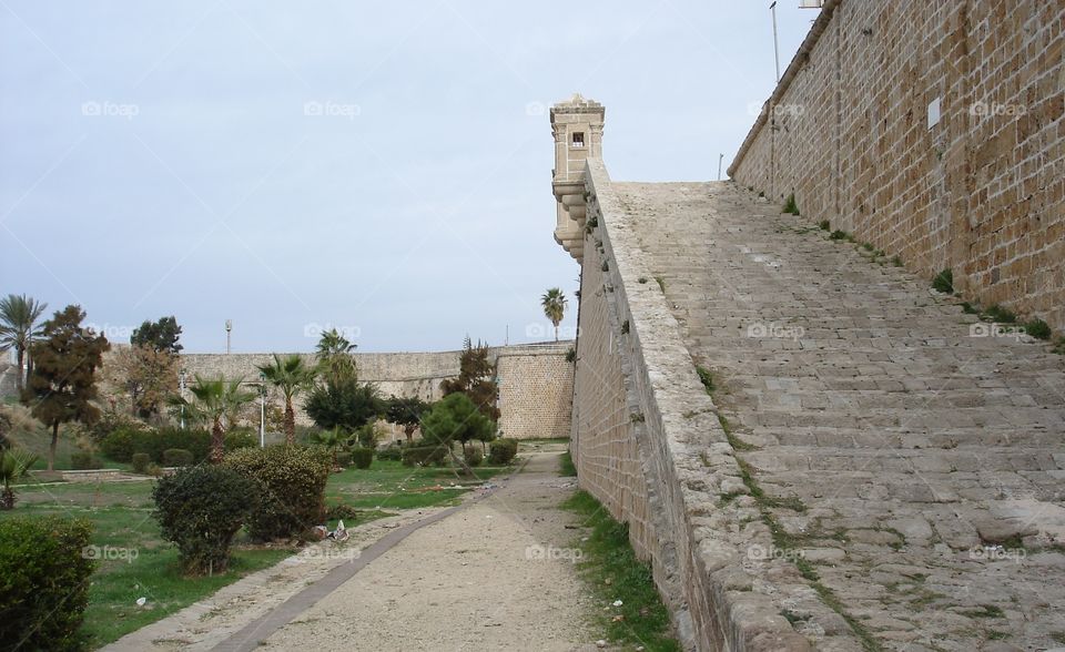 Knights entered the temple astride