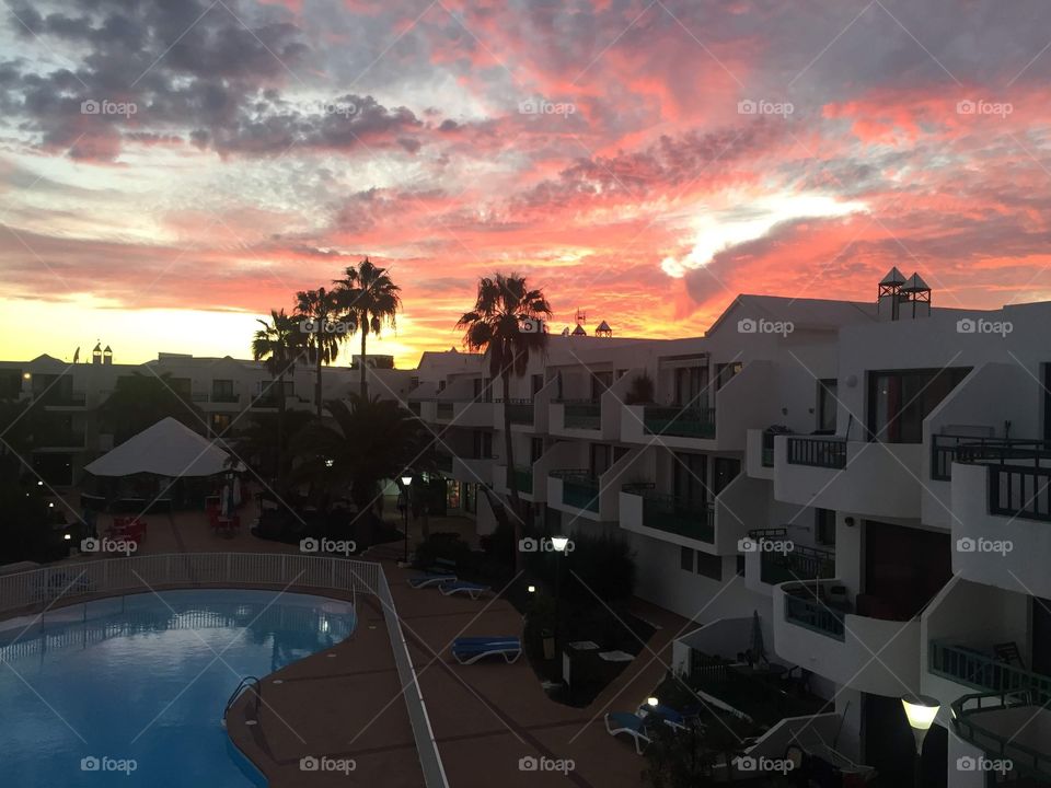 Sunset from Canary Islands 🇮🇨
