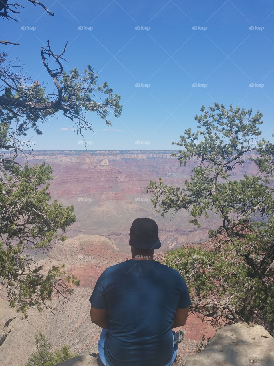 view from the grand Canyon