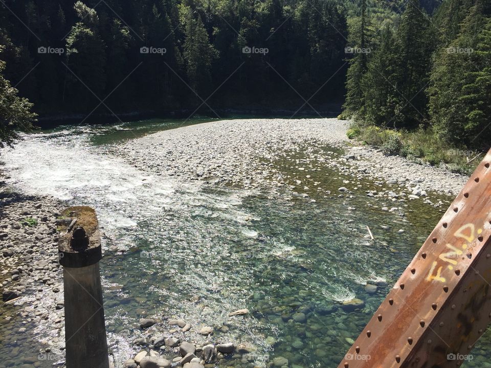 Water, River, No Person, Landscape, Tree