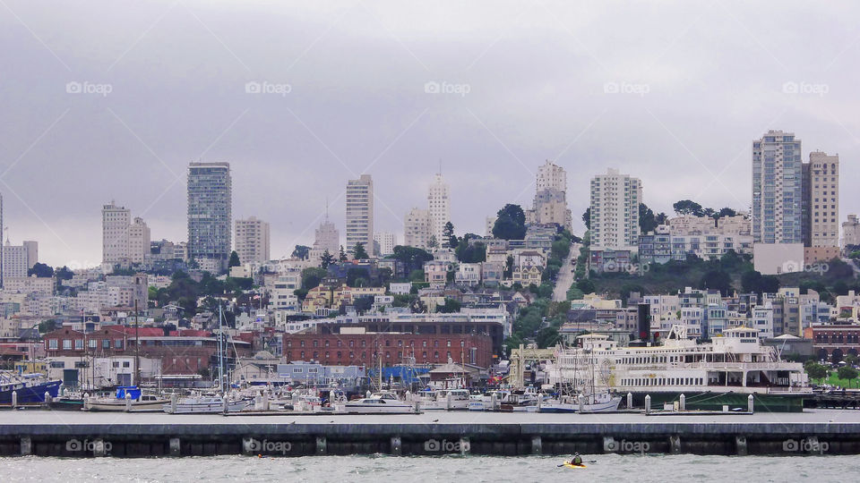 San Francisco's city line 