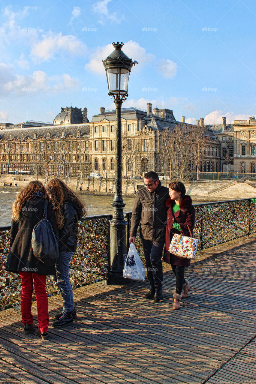 Lovers Bridge, Paris