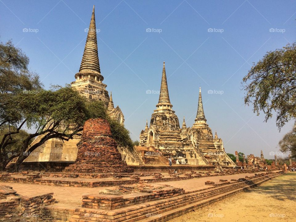 Stupa in Ayutthaya, Thailand