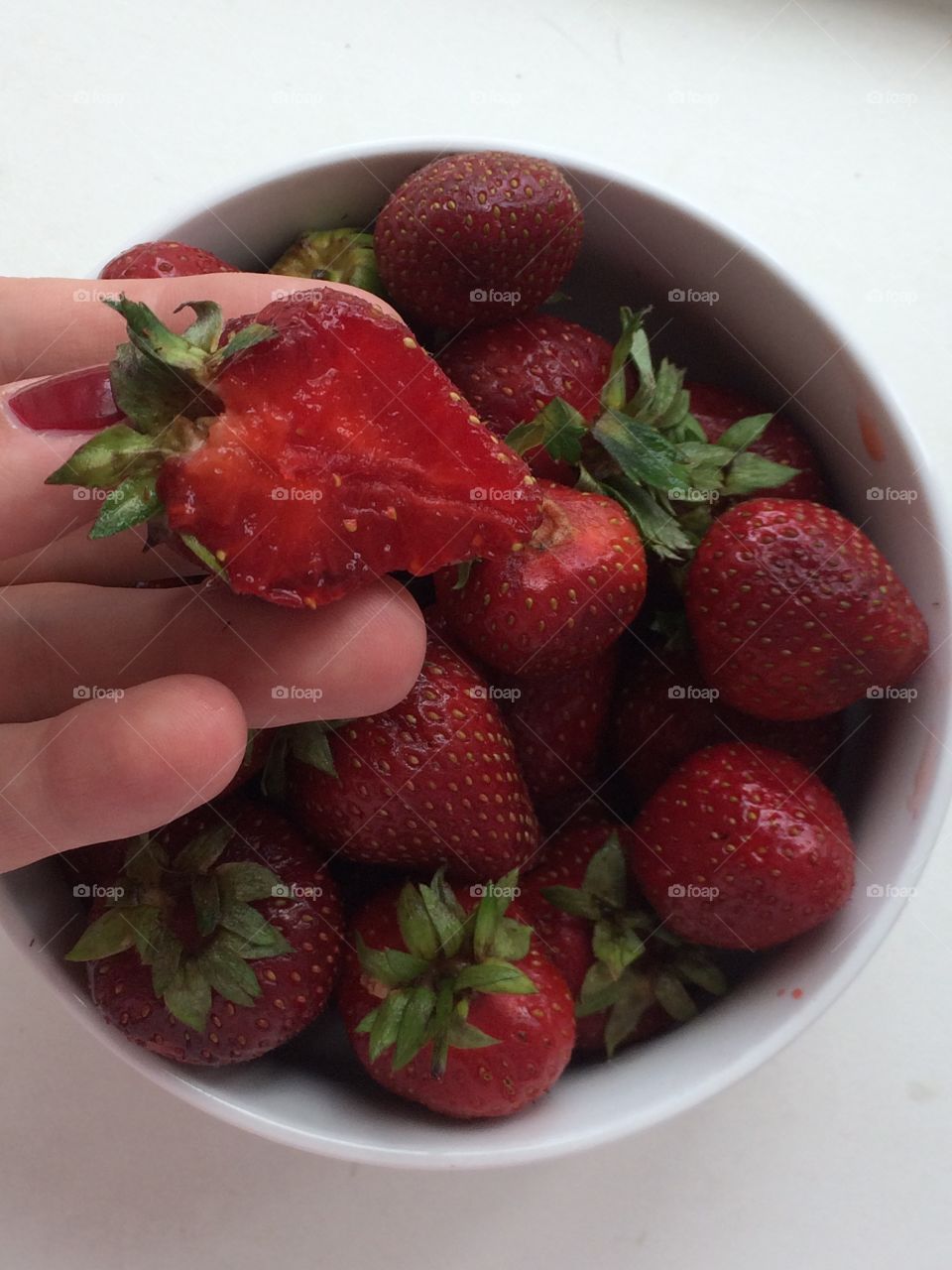 A sweet, sweet strawberry 