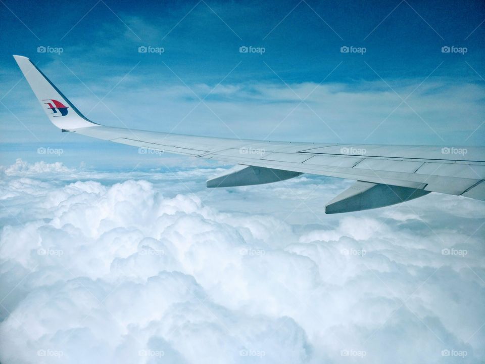 Over the sky, beautiful cloud