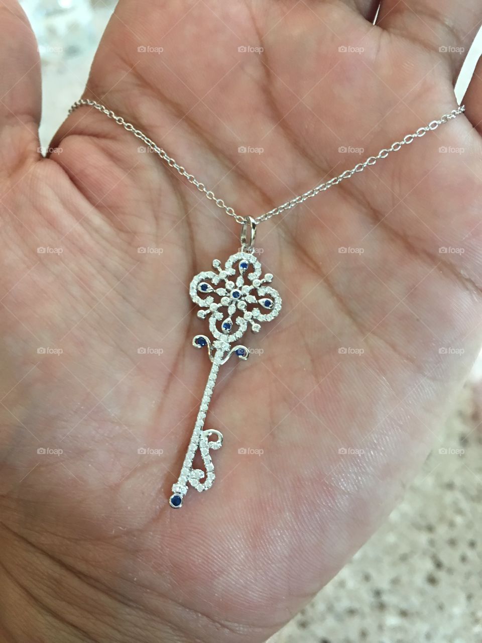 Jewelry Necklace Key