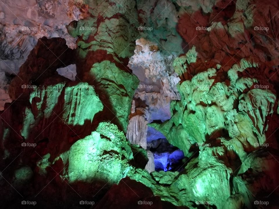 Son Doong Cave, Vietnam- fabulous artistic lights