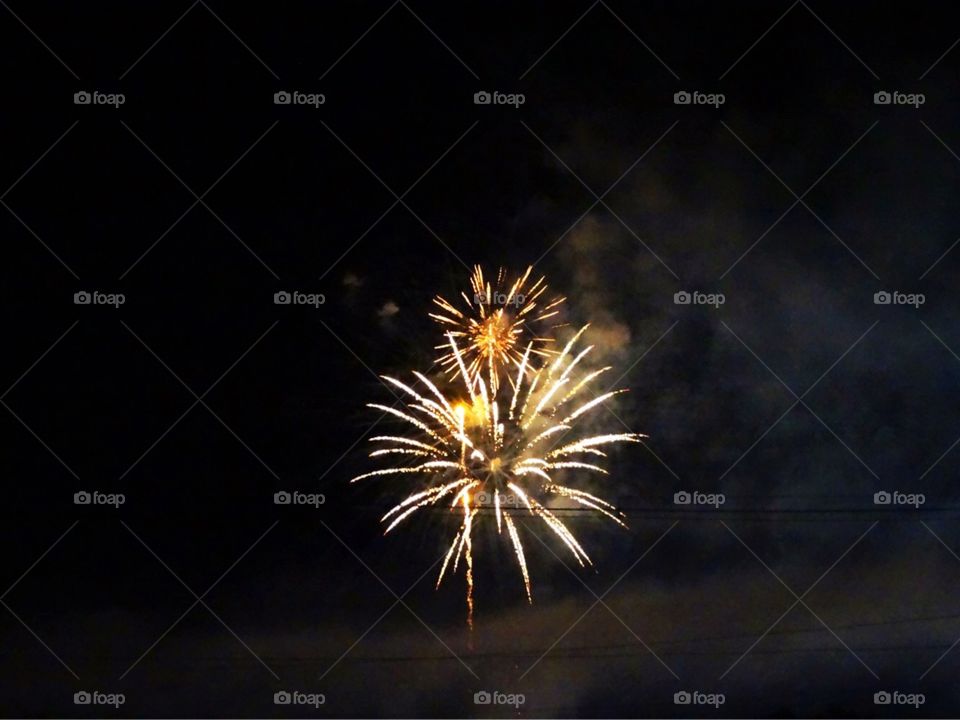 White fireworks 