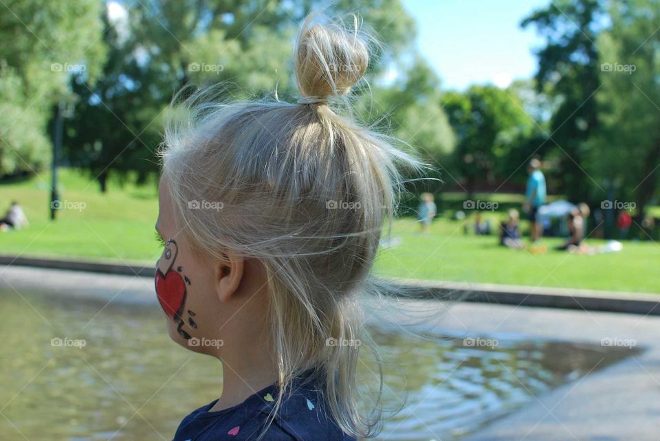 Girl in the park