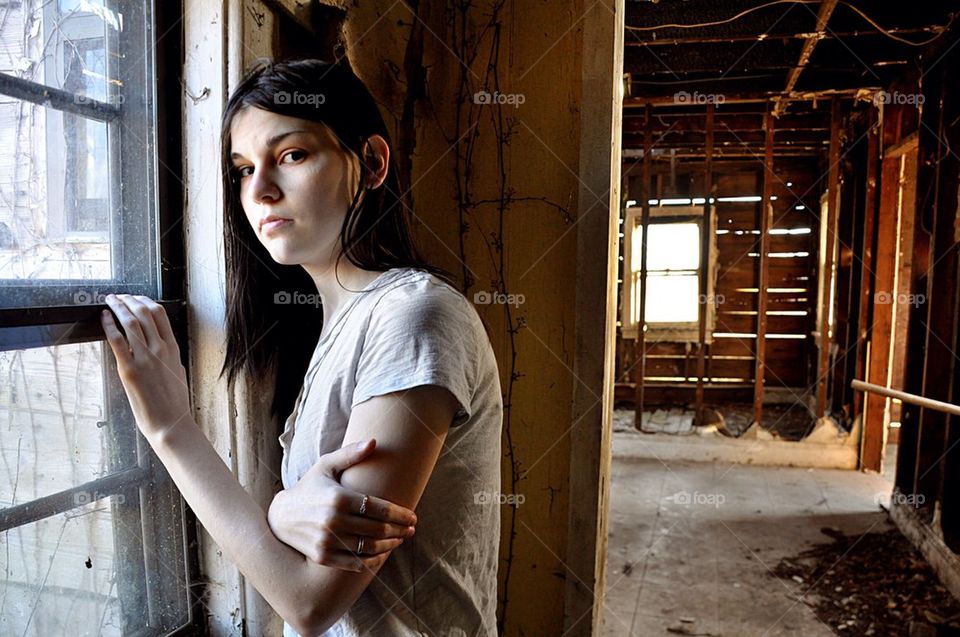 Waiting in an abandon house