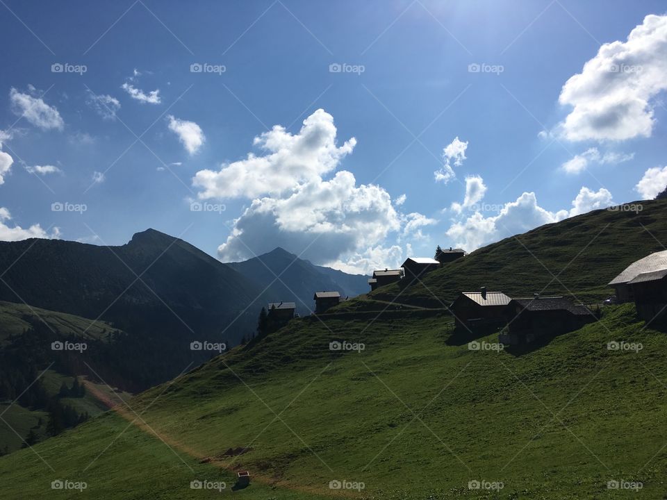 Aussicht in Vorarlberg
