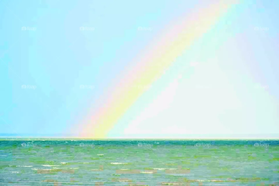 Rainbow in Zanzibar